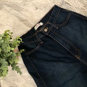 FASHION NOVA High-waisted Dark Washed Jeans